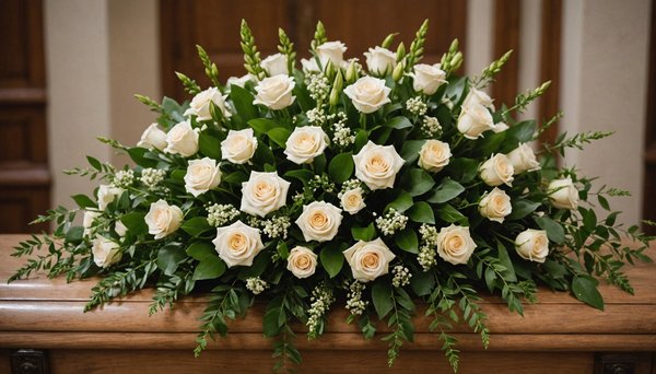 Idées de compositions florales pour funérailles : un soutien élégant